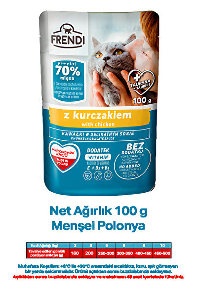 Frendi Soslu Tavuklu Mama (100GR).