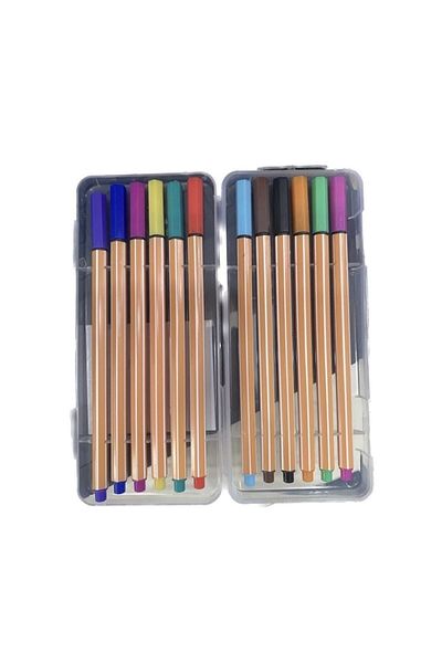 Colorful Fineliner 12 Pencils