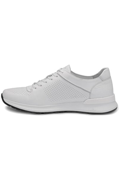 Libero 3045 Ανδρικά παπούτσια casual από γνήσιο δέρμα σε λευκό χρώμα