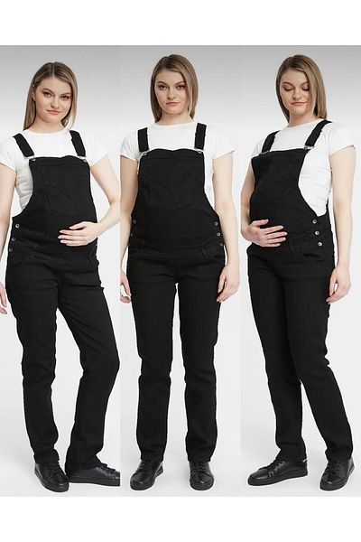 LİYACA Pregnant Salopette Overall
