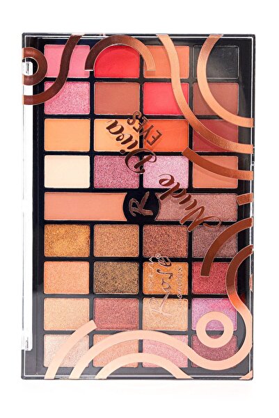Roesıa Rose Cosmetics 34'lü Nude Diva Göz Farı Eyeshadows