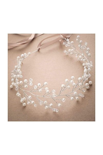 Genel Markalar Gelin Tacı Gelin Saç Aksesuarı Incili Taç – Gelin Aksesuarı