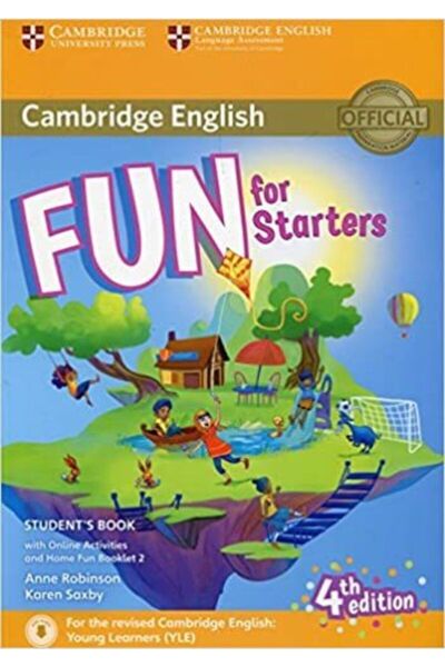 Cambridge University Press Fun For Starters Student's Book With Home Fun Book...
