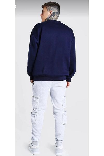 Moda Işık Унисекс суитшърт с качулка и кръгло деколте - 100% памук