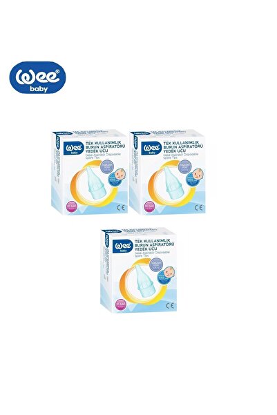 Wee Baby 163 Burun Aspiratörü Yedek Ucu 10'lu X 3 Adet