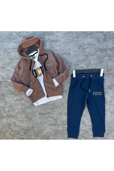 EFSACE Focus 3-piece Cardigan Set