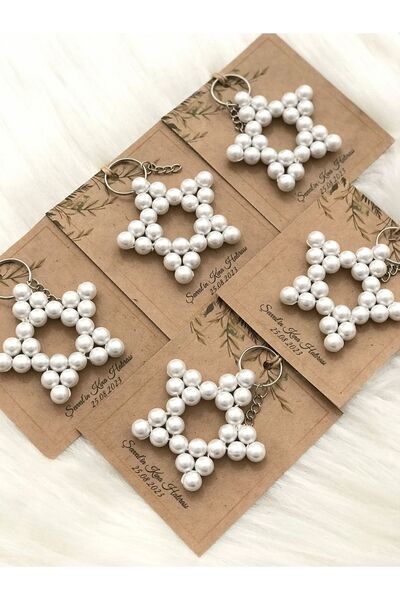 Uğur Matbaacılık Yenidoğan Mevlid Doğum Günü Hediyelik Inci Yıldız Boncuk Ana...