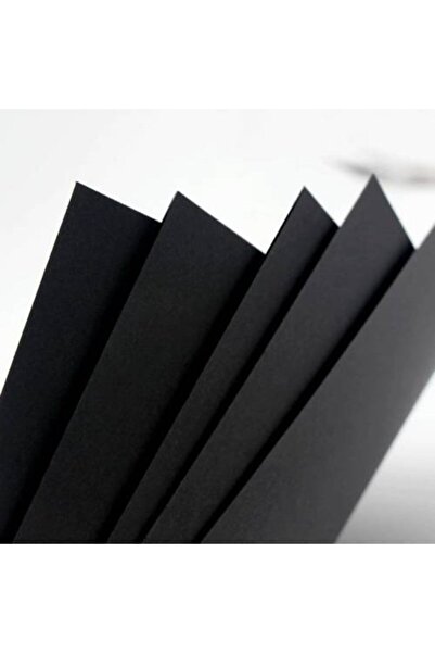 KAAN MATBAA 100 Gr Black A4 Paper - 50 Pieces