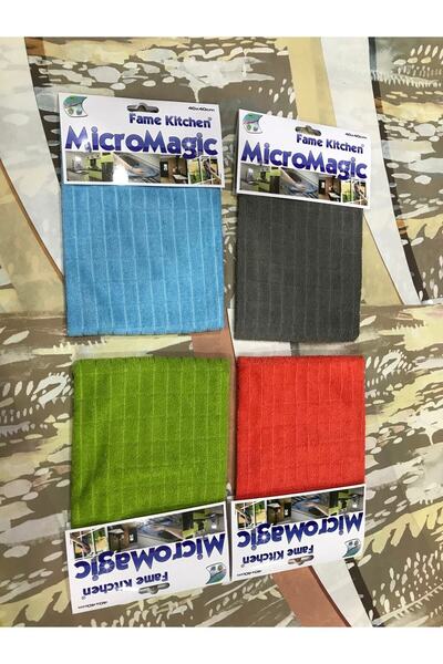 Fame Kıtchen Microfiber Glass Cloth4 Pieces