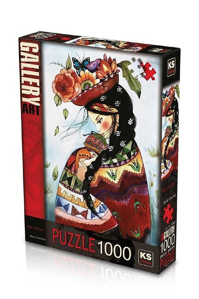Ks Games Ks Puzzle 1000 Mom And Son