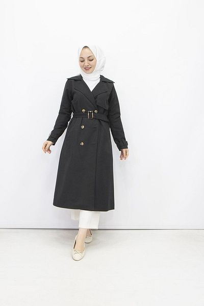 feray kaya 5002 Model Trench Coat
