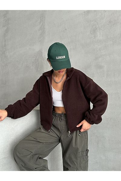 CELITA Cardigan de damă din lână de iarnă de sezon nou - cu fermoar și talie elastică