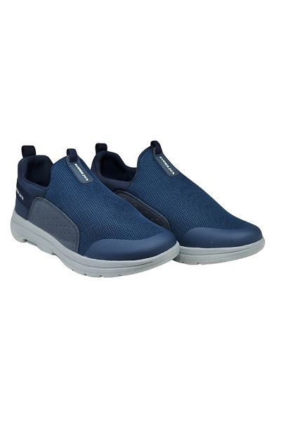 Hammer Jack Sahela Navy Blue Memory Foam Laceless Sneaker