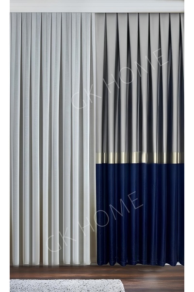 SAYDEMİR HOME Πολυτελής χρυσή σανίδα με γκρι ρίγες - 1/3 SIK PİLE