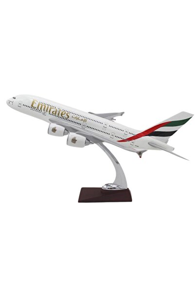 Genel Markalar 1/200 Airbus A380 Emirates, Hazır Yolcu Uçağı Maketi (36 cm)
