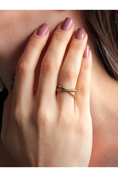 esha Trend Spiral Model Antique Adjustable Women's Ring