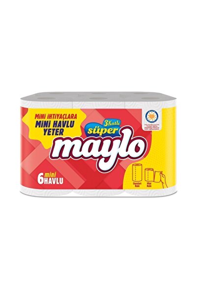 Maylo MİNİ KAĞIT HAVLU 6LI