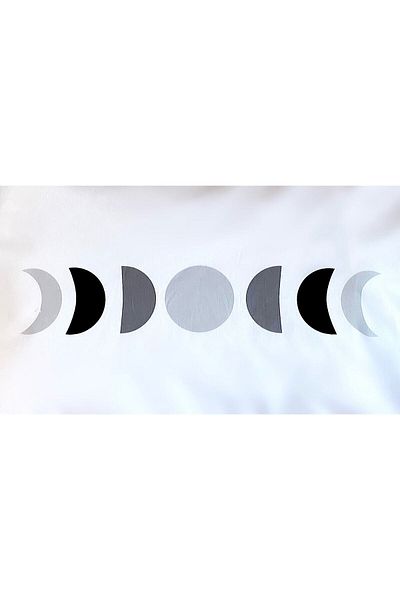 ELFHOME Moon Set of 2 Pillowcases