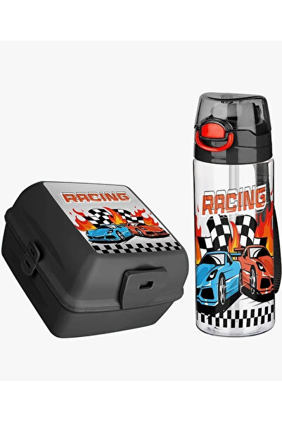 Hane216 قارورة المدرسة - مجموعة وعاء التغذية للسباق