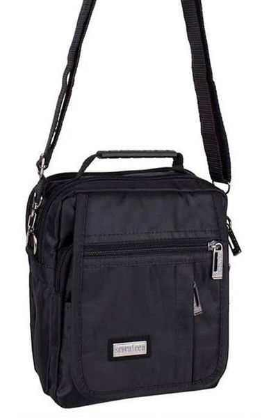 SEVENTEEN 2248 Model Black Men's Hand and Shoulder Bag