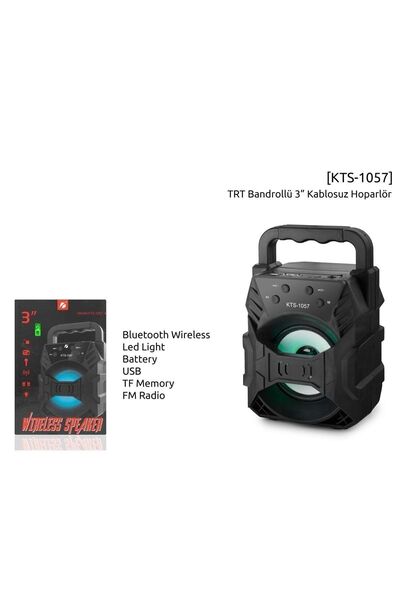 Subzero KTS-1057 Bluetooth/Usb/Sd Müzik Kutusu