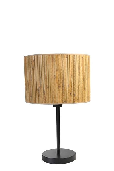 Lumexx BAMBU 07 - Antique Table Lamp with Lampshade