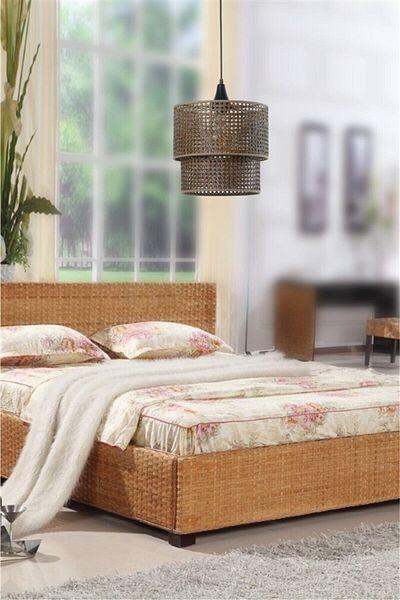 Lumexx Rattan Walnut Small Cake Pendant - Small Size Cake Pendant