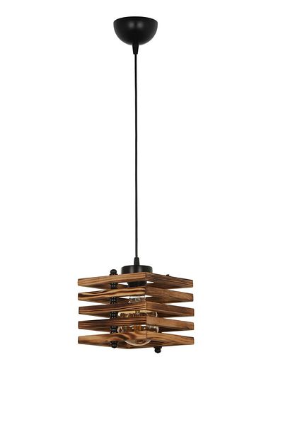 Lumexx Wooden Burnt Cara Pendant Lamp