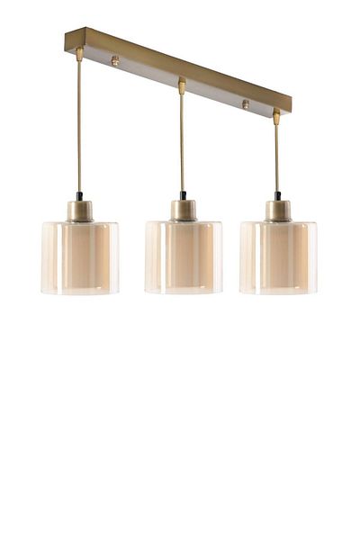 Lumexx New Sahara - 3 Row Antique Pendant Lamp