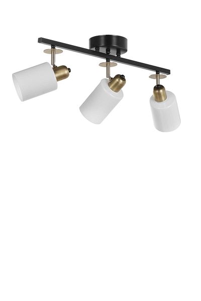Lumexx Nomi 3 - Row Black and White Chandelier