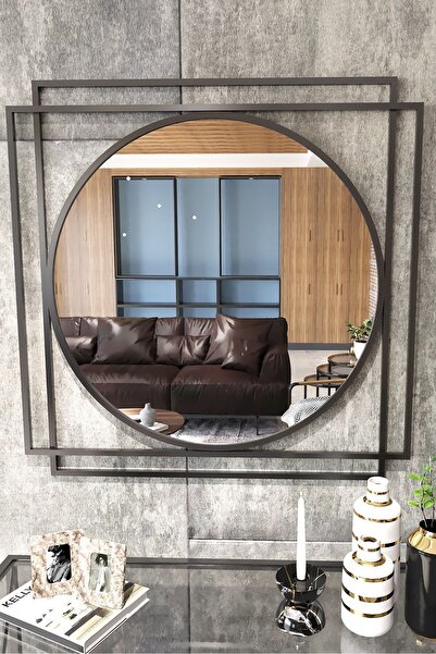 Dekoport Dekoratif Duvar Aynası Makyaj Aynası