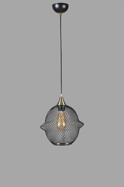 Lumexx Black Single Mercury Pendant Lamp