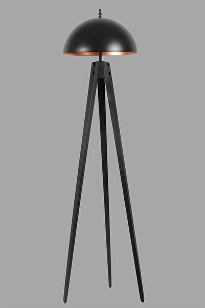 Lumexx TRİPOD SİYAH BÜYÜK RETRO BAŞLIKLI LAMBADER