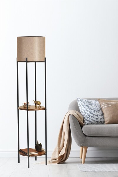 Lumexx VEGA SİYAH KOYU HASIR BAŞLIKLI LAMBADER