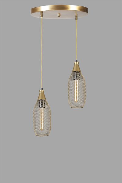 Lumexx RIO Set of 2 Antique Pendant Lamp