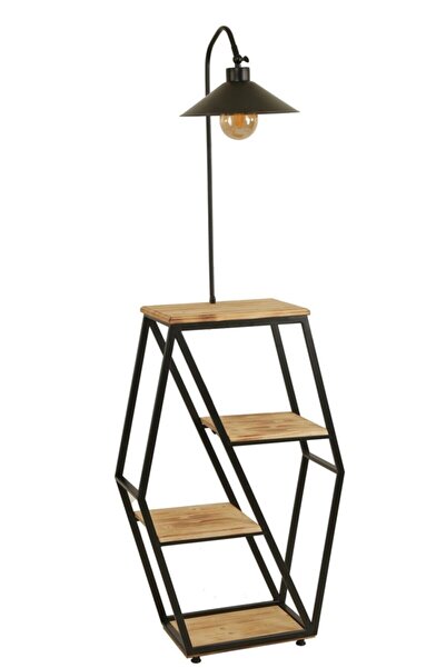 Lumexx Sembol Yanık Lambader Metal Başlıklı