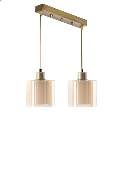 Lumexx New Sahara - 2 Row Antique Pendant Lamp