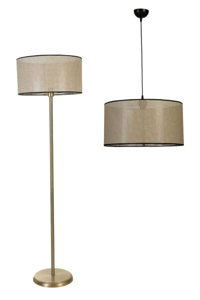 Lumexx PETEK AVİZE LAMBADER 2 Lİ SET