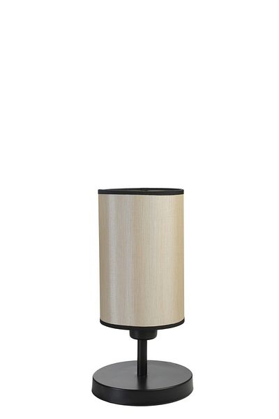 Lumexx Black Rumeili 15-3 Table Lamp with Lampshade