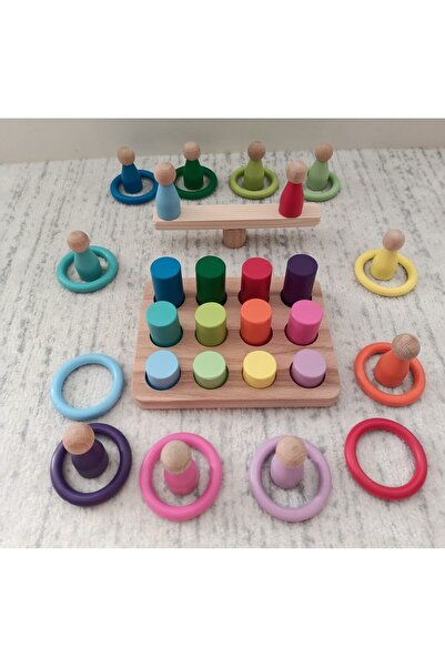Montessori Matching Set 12 Colors (SET OF 3)