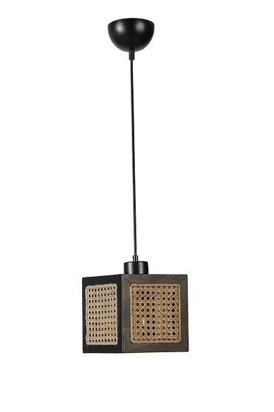 Lumexx Black Ratnan Beach Single Pendant Lamp