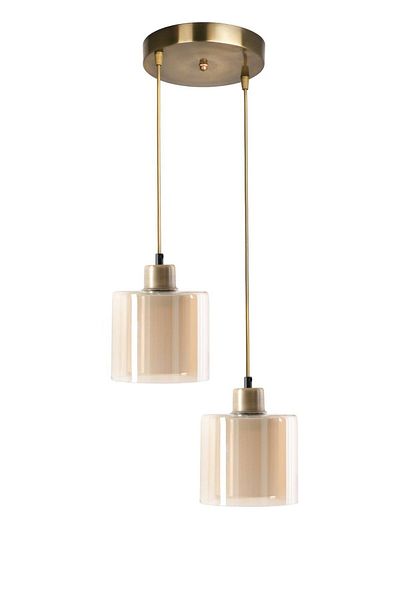 Lumexx New Sahara - Antique Pendant Lamp with 2 Trays