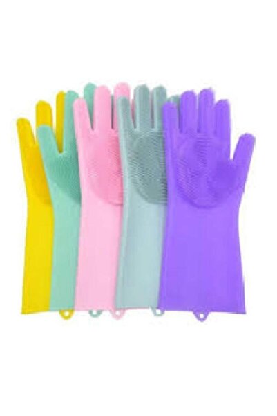 Kitchen Design Lab Silikon Bulaşık Eldiveni 1 Çift