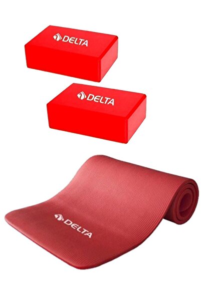 Delta Comfort Floor Carrying Strap 15 Mm Pilates Cushion Yoga Mat 2 Pieces Yo...