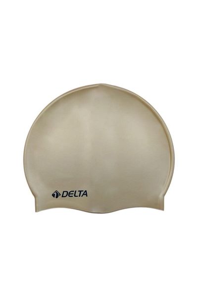Delta 100 Pieces Silicone Bone Swimmer Pool Sea Cap (Solid Color)