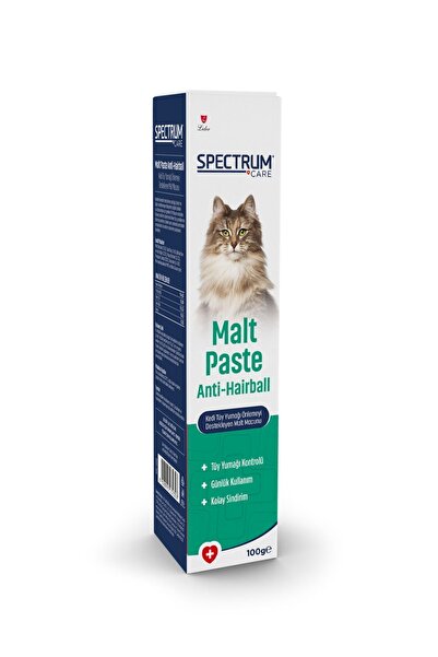 Spectrum Kedi Malt Paste Tüy Yumağı Kontrol Kedi Macunu 100 Gr