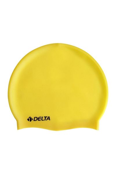 Delta 100 Pieces Silicone Bone Swimmer Pool Sea Cap (Solid Color)