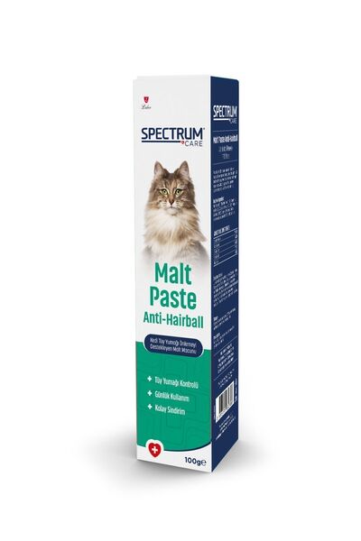 Spectrum Kedi Malt Paste Tüy Yumağı Kontrol Kedi Macunu 100 Gr