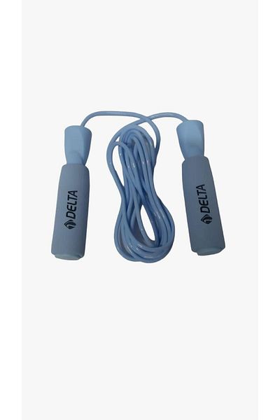 Delta Deluxe Ball Bearing Adjustable Jump Rope with Sponge Handles