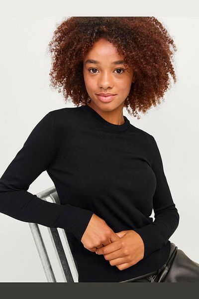 Jack & Jones Γυναικείο πουλόβερ με μακρυμάνικο λαιμόκοψη - Cara